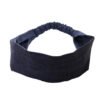Stylish Blue Denim Headband Image View 4