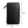 Black Genuine Leather Pocket Key Case - Image view 3