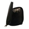 Black Genuine Leather Pocket Key Case - Image view 5